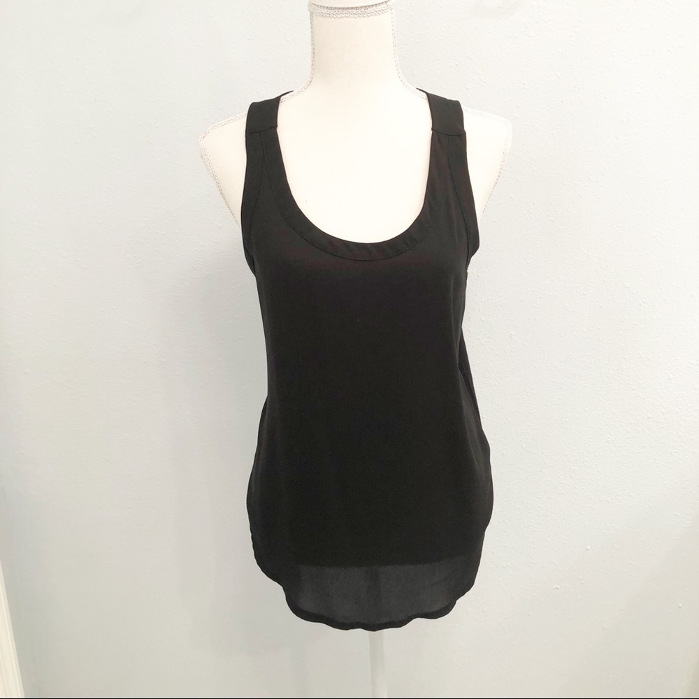 Express black tank blouse
